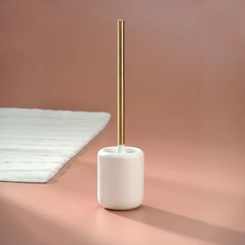 Ершик для унитаза KELA Adele белый 45.5х11 см (23733)