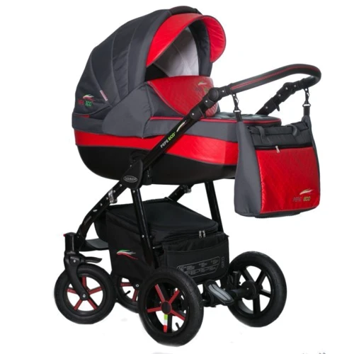 Універсальна коляска 3в1 Verdi Pepe Eco 09 (Red)
