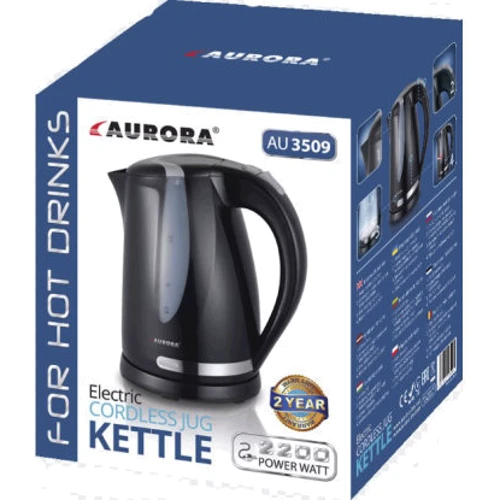 Электрочайник Aurora AU 3509: Мощность, Вт 2200 Вт