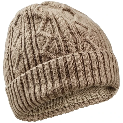 Женская шапка Camel Active Knitt Beanie бежевая (306340-2M34-19)