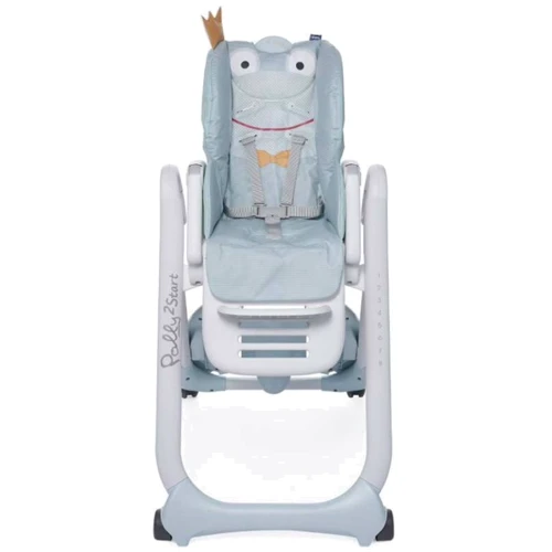 Стільчик для годування Chicco Polly 2Start Froggy: Матеріал пластик