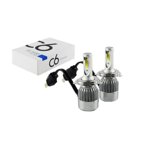 LED лампа SuperLED C6 H4 12-24V COB (2шт)