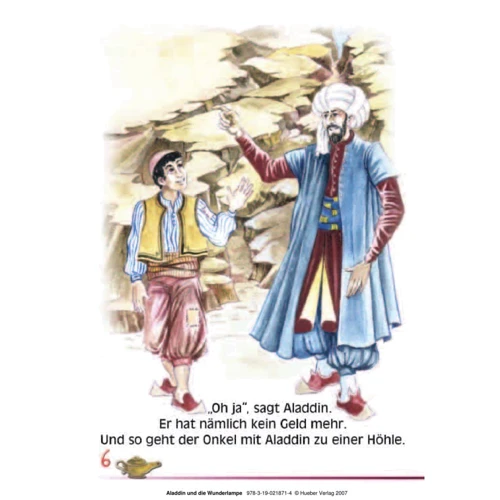 Leseclub 3: Aladdin und die Wunderlampe: ISBN 9783190218714, 978-3-19-021871-4