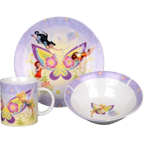 Набор детской посуды Lefard Волшебные феи 3 предмета 39-127: Тип Набор