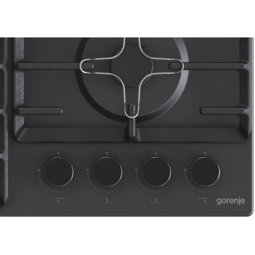 Варочная поверхность газовая Gorenje G641SYB: Рабочая поверхность эмаль