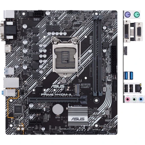 ASUS PRIME H410M-A: Оперативна пам'ять 2xDDR4 2933 МГц, до 64 ГБ