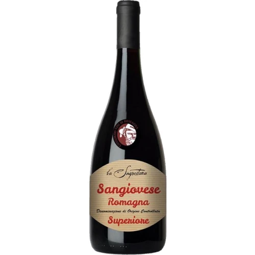 Вино Sangiovese Romagna Superiore la Sagrestana, червоне, сухе, 0.75л 13% (PRV8001651000335)