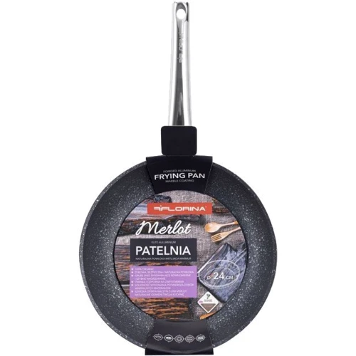 Florina Merlot 24 см (1P0935): Матеріал ручки Нержавіюча сталь