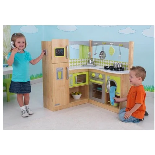 Ігровий набір Кухня KidKraft Limited Edition Natural Lime Corner Kitchen (53274): Виробник KidKraft