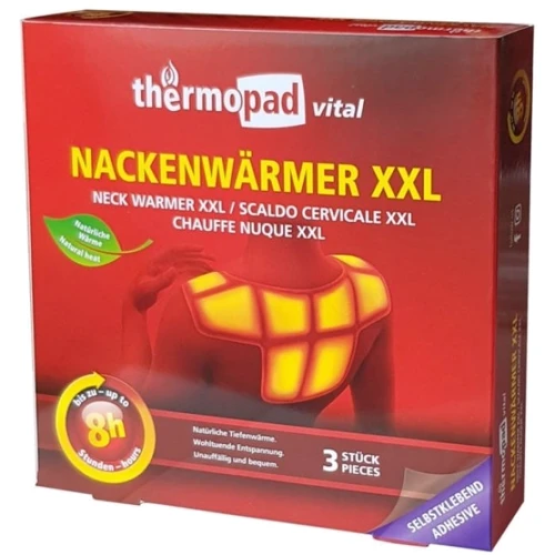 Набор химических грелок для шеи Thermopad Neck Warmer XXL 3 шт (TPD 78893)
