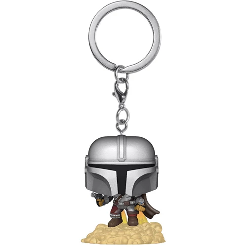 Игровая фигурка на клипсе Funko POP! cерии Мандалорец – Мандалорец с бластером