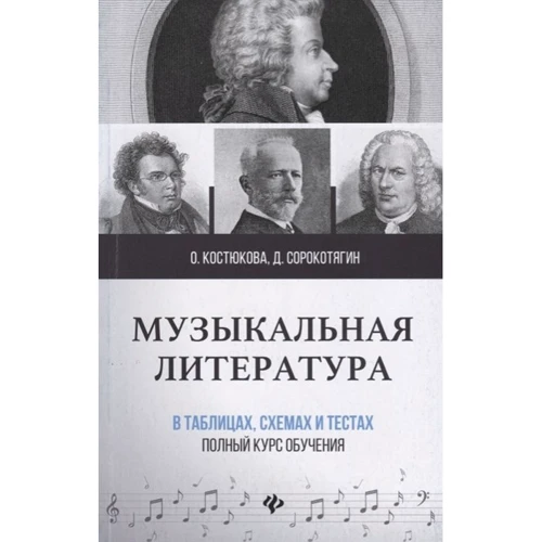 Музыкальная литература в таблицах, схемах и тестах. Полный курс обучения