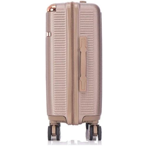 Чемодан Semi Line 20" (S) Champagne шампань (T5666-3): Тип ручки Телескопическая ручка, Короткая ручка