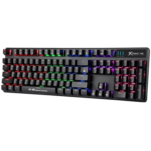 Клавиатура Xtrike Me Luminous Multicolor (GK-980): Подключение проводное