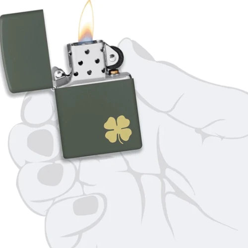 Запальничка Zippo Four Leaf Clover Design 49796: Виробник Zippo