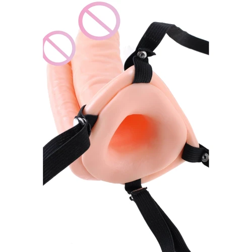Страпон Fetish Fantasy Double Penetrator Flesh, 15.5x4.3 см