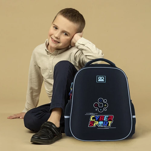Рюкзак GoPack Education напівкаркасний 165M-5 Cyber Sport (GO24-165M-5): Тип Для средней школы