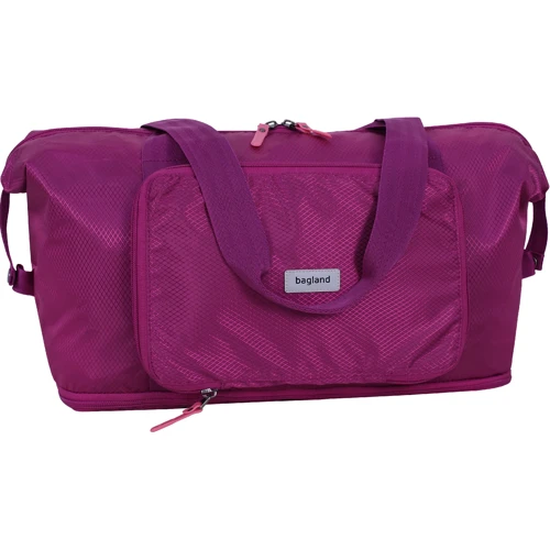 Сумка дорожня Bagland Pocket малинова (987516310)