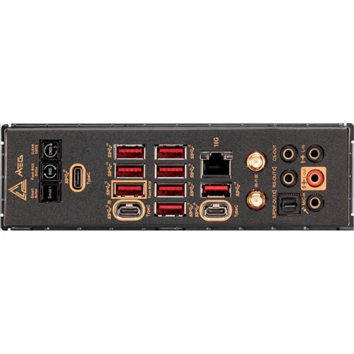 MSI MEG X670E ACE: Дополнительно Поддержка RAID, Радиатор на VRM, Адаптер Wi-Fi