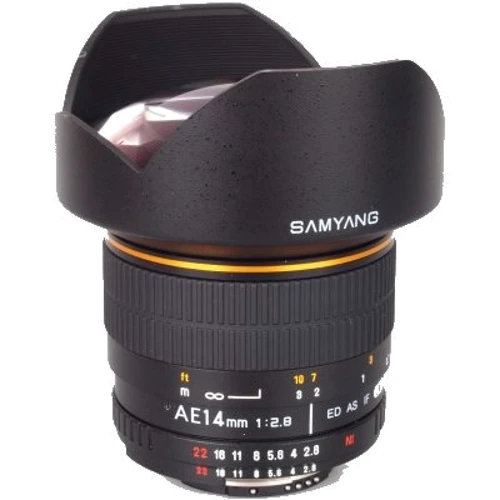 Об'єктив для фотоапарата Samyang 14mm f/2.8 ED AS IF UMC Canon EF: Тип об'єктива ширококутний
