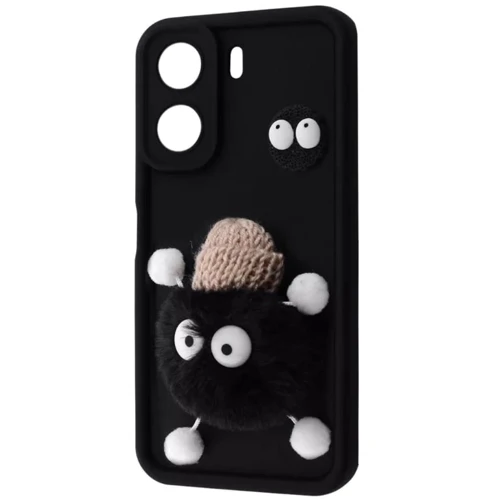 Чохол для телефона Mobile Case Pretty Things Black/Fluffy Black для Xiaomi Redmi 13C 4G / Poco C65