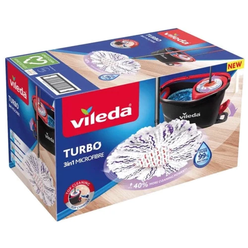Швабра і комплектуюче Набір для прибирання Vileda UltraMax Turbo 3 in 1 (167751) фото 7