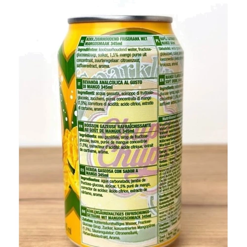 Напиток газированный Chupa Chups Mango Flavour 345 ml