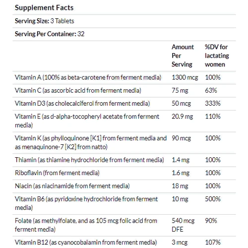 New Chapter, Perfect Postnatal Multivitamin, 96 Vegetarian Tablets (NCR-0376) фото 4