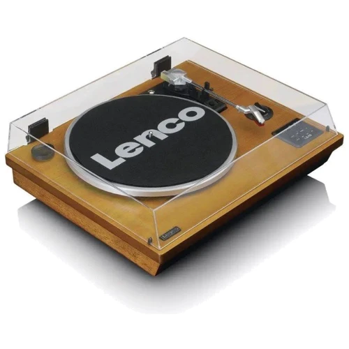 Виниловый проигрыватель Lenco LS-55WA Brown: Форма тонарма Прямая