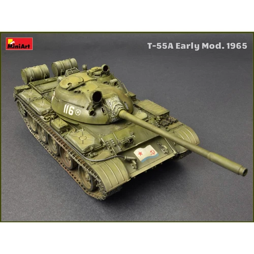Збірна модель MiniArt Радянський середній танк Т-55А зразка 1965 р ранній (MA37057) фото 11
