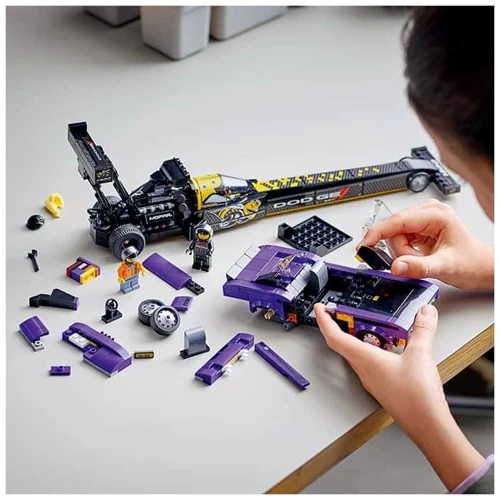 LEGO Speed Champions Mopar Dodge//SRT Top Fuel Dragster and 1970 Dodge Challenger T/A (76904) фото 7