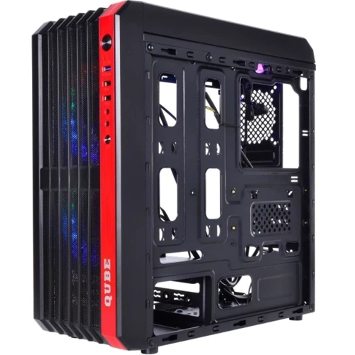 Корпус QUBE QBM43 Black (QBM43_W5NU3): Форм-фактор материнской платы ATX/MicroATX/Mini-ITX