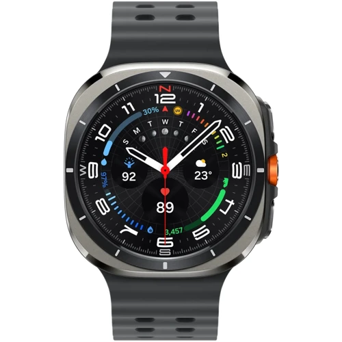 Смарт-часы Samsung Galaxy Watch Ultra 2025 47mm LTE Titanium Silver (SM-L705FZS2): Дисплей 1.5" Super AMOLED (480х480) / 452 ppi