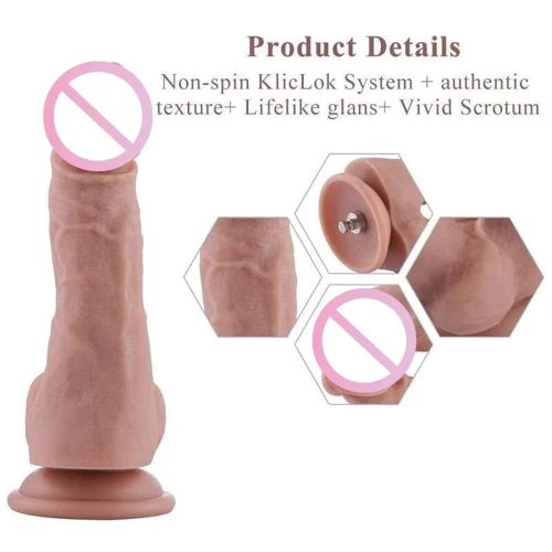 Двойной фаллоимитатор-насадка Hismith 9.8" Double Penetrator Silicone Dildo