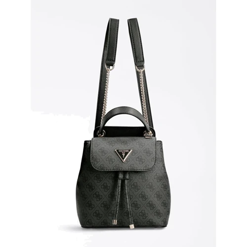 Женский рюкзак Guess Cordelia Logo Flap Backpack темно-серый (HWBG8377310-CLO)