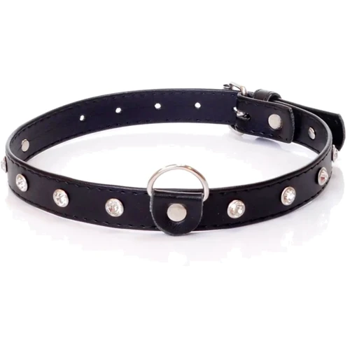 Ошейник с кристаллами Fetish Boss Series - Collar Silver Crystal (BS3300117): Производитель Fetish Boss Series