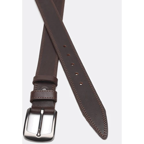 Чоловічий ремінь Borsa Leather коричневий (Cv1gnn4a-125): Стать Чоловік