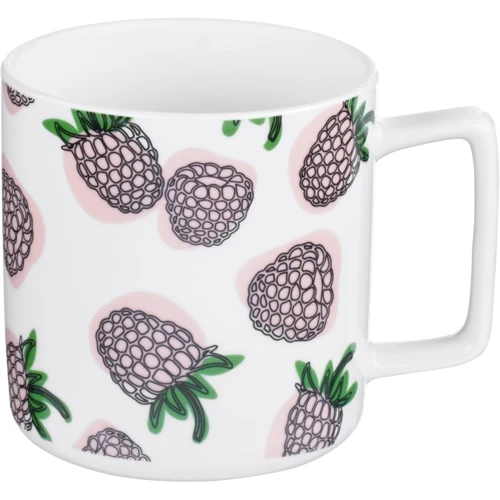 Чашка Ardesto Raspberries 340 мл фарфор (AR3437)