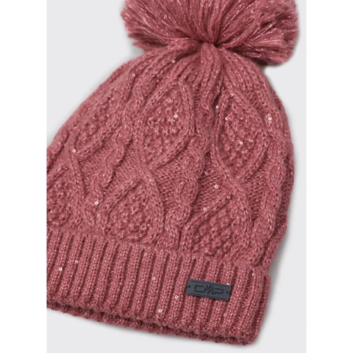 Шапка детская CMP Kid G Knitted Hat Quarzo Uni розовая (5505611J-B868): Тип Шапки