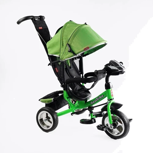 Дитячий велосипед Best Trike 3-х колісний зелений (6588/69-067)