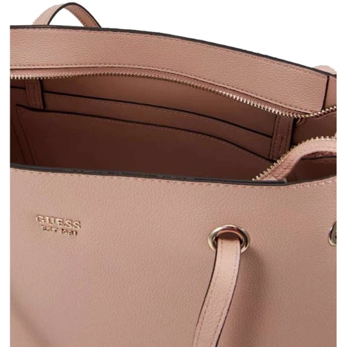 Женская сумка тоут Guess Digital Shopper бежево-розовая (HWVG6853240-BLS): Страна производитель Мьянма