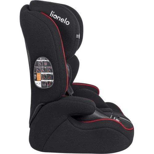 Автокрісло Lionelo Nico black red (LO- NICO BLACK RED) фото 8