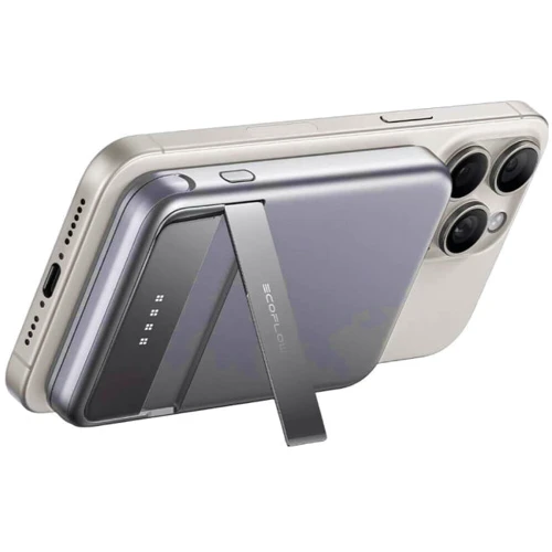 Зовнішній акумулятор EcoFlow Power Bank 5000mAh RAPID Magnetic 30W Silver (EF-RAPID5000-EU)