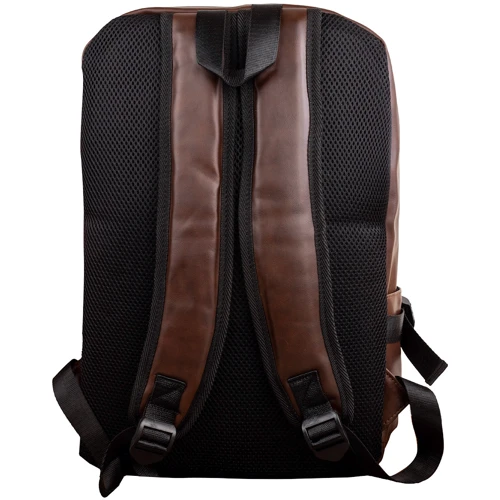 Чоловік рюкзак Valiria Fashion коричневий (3DETBM9805-10): Застібка Блискавка