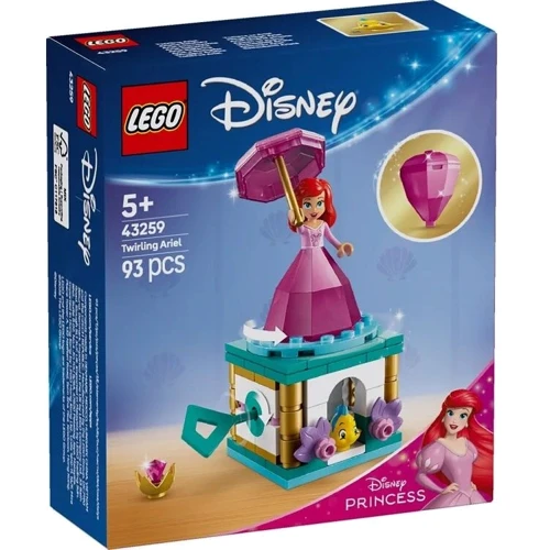 Конструктор LEGO Disney Princess Кружение Ариэль 93 детали (43259)