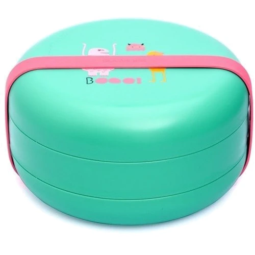 Набор тарелок Suavinex Истории маленьких монстров, зеленый (303608)