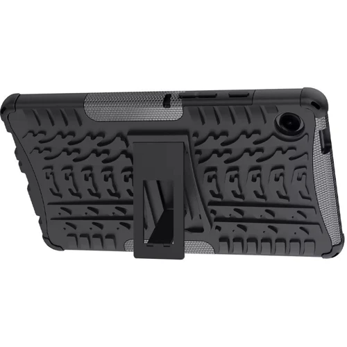 Аксесуар для планшетних ПК Epik TPU+PC Protector Stand Black для Samsung X115 Galaxy Tab A9: Матеріал Пластик + TPU
