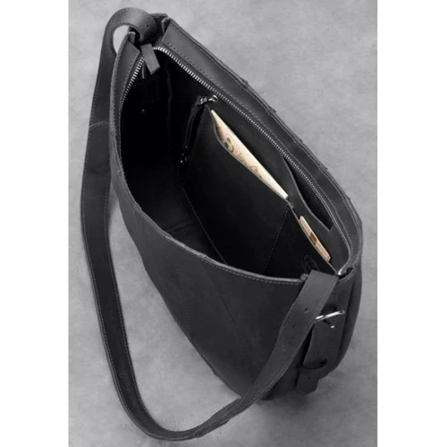 Женская сумка хобо BlankNote черная (BN-BAG-12-g): Тип Сумки