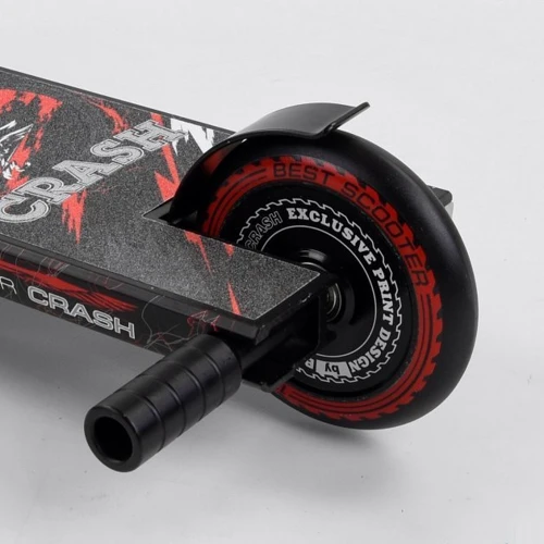 Самокат трюковый Best Scooter CRASH красный (ВС-7433): Материал колес полиуретан