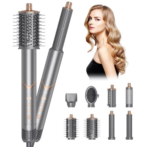 Стайлер Inspire WT-633-8IN1-Gray: Насадки в комплекте Щетка, Выпрямитель